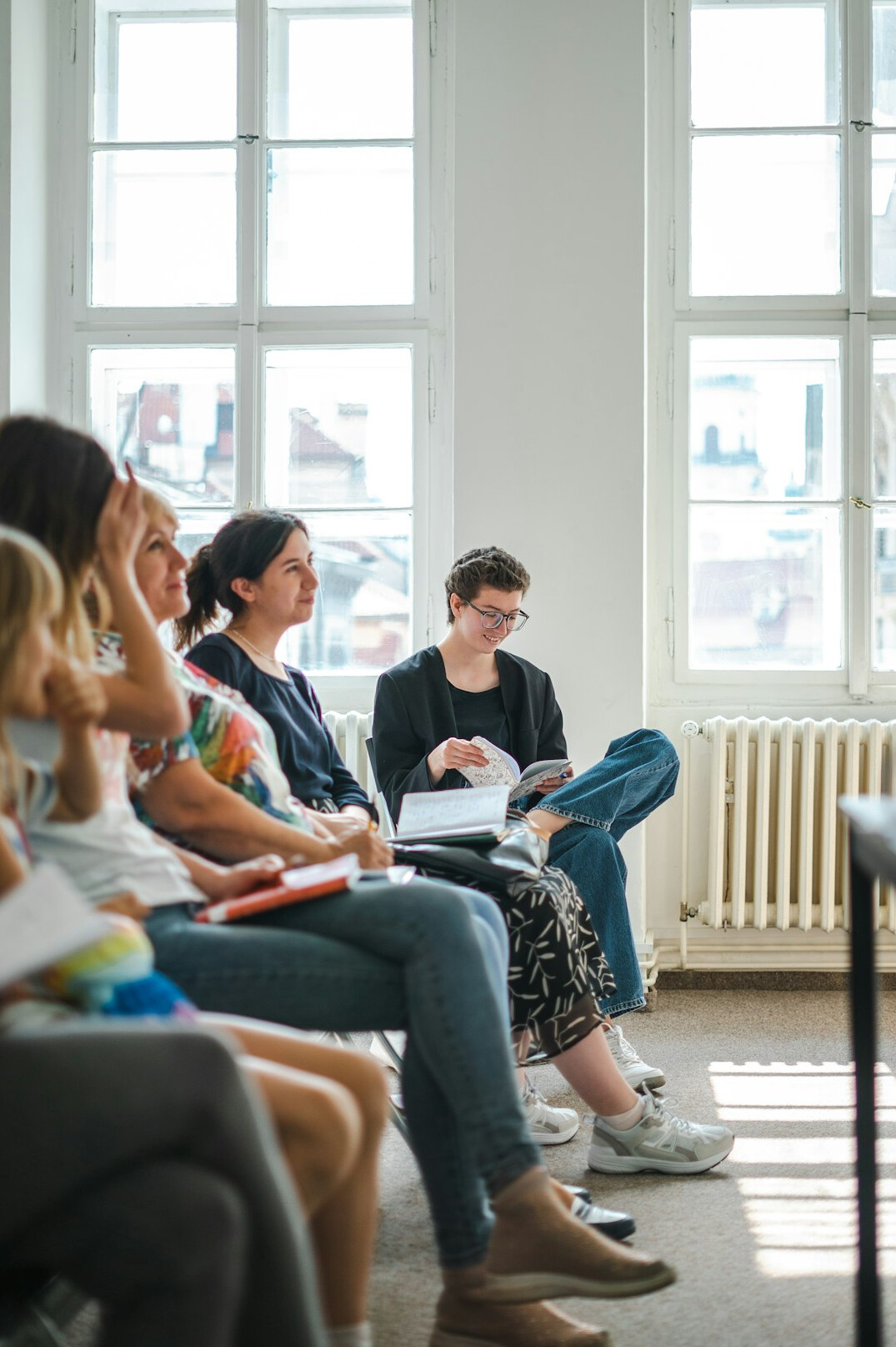 group personal development session